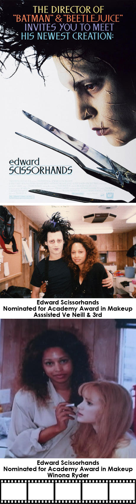 Edward Scissorhands Selena Miller Makeup